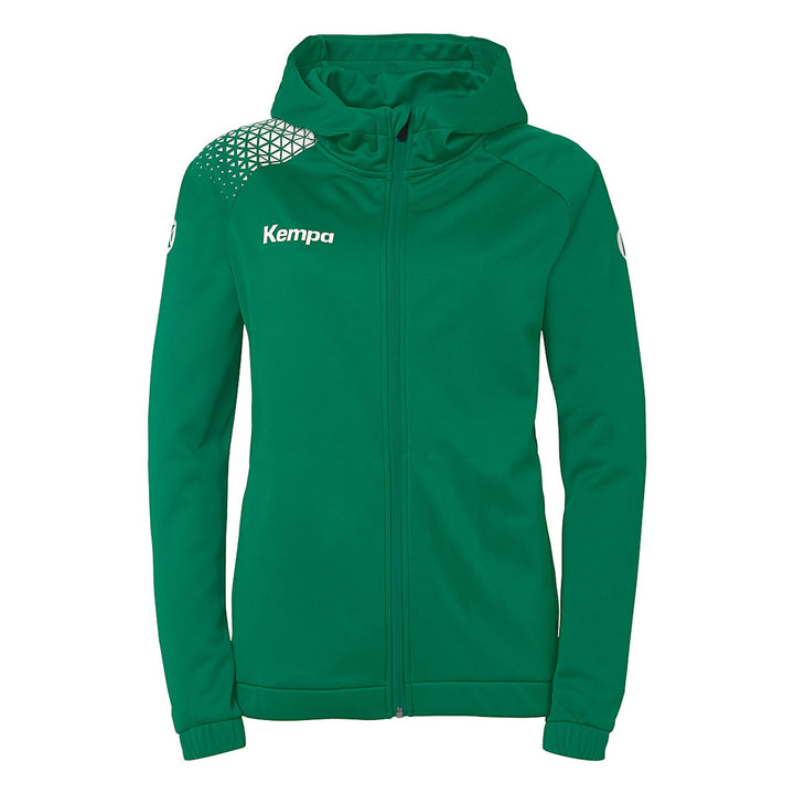 Kempa Ambition 28 Kapuzenjacke Damen - lagune/weiß
