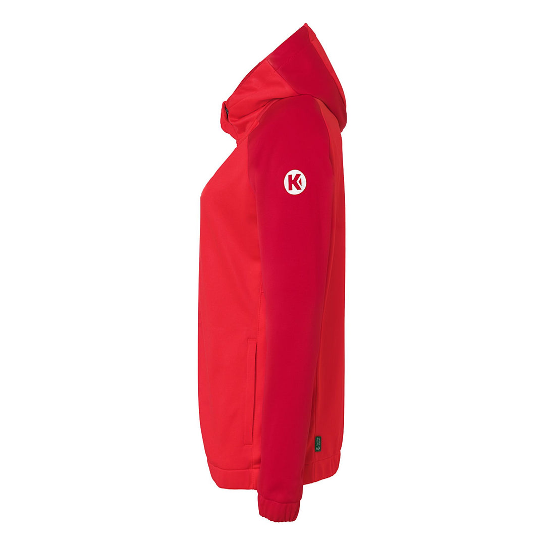 Kempa Ambition 28 Kapuzenjacke Damen - rot/chilirot