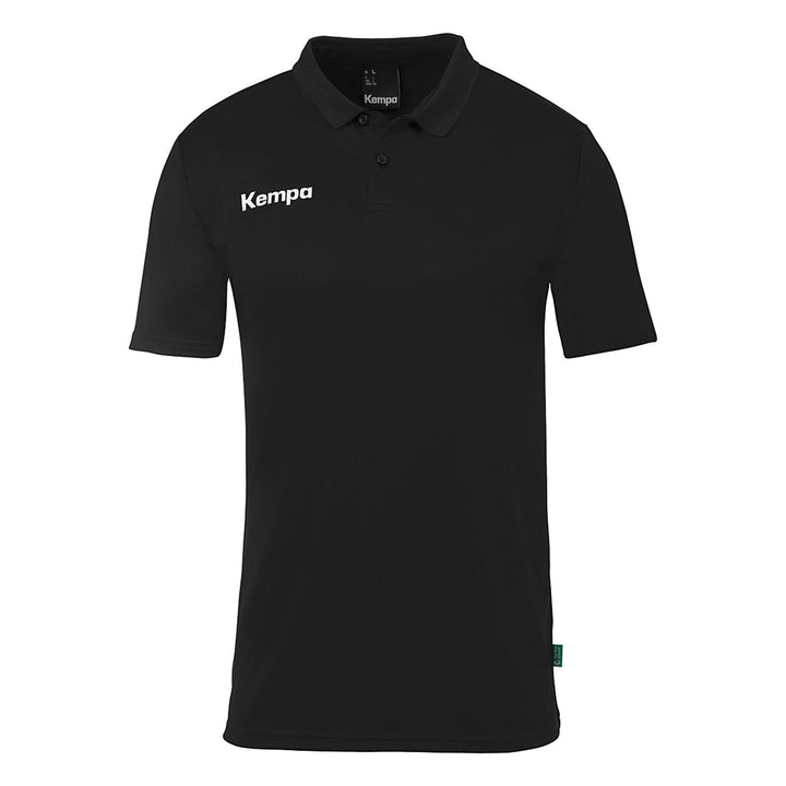 Kempa Poly Polo Shirt - schwarz