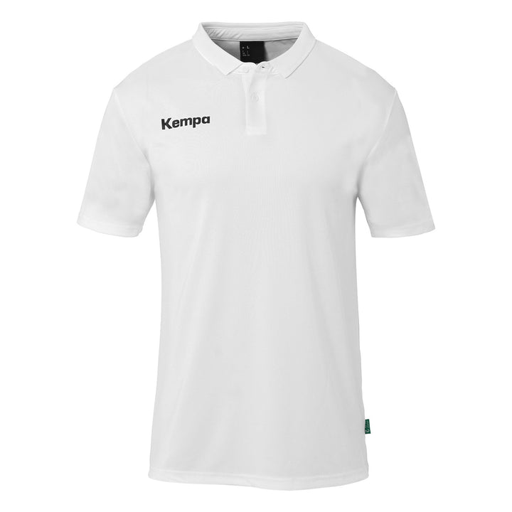 Kempa Poly Polo Shirt - weiß