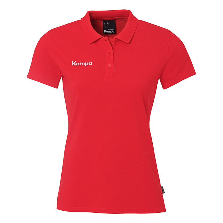 Kempa Classic Polo Shirt Damen - rot