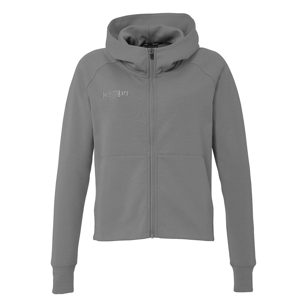 Kempa Stmnt Kapuzenjacke Damen - steingrau