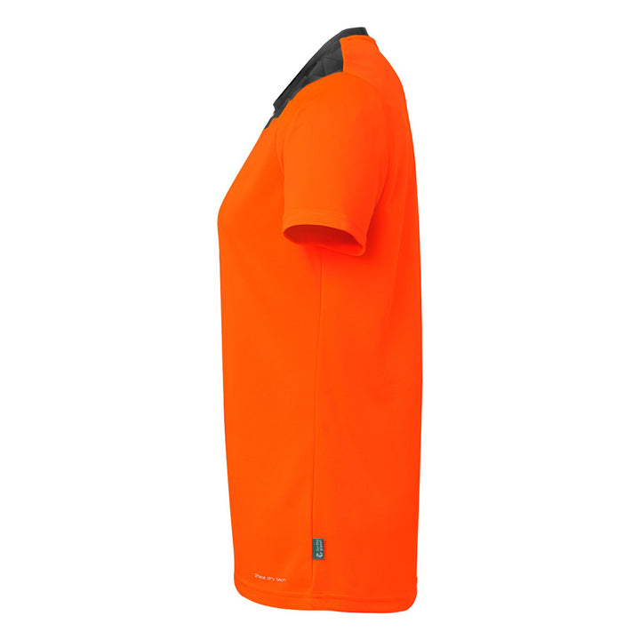 Kempa Athletics 29 Shirt Damen - fluo orange/schwarz