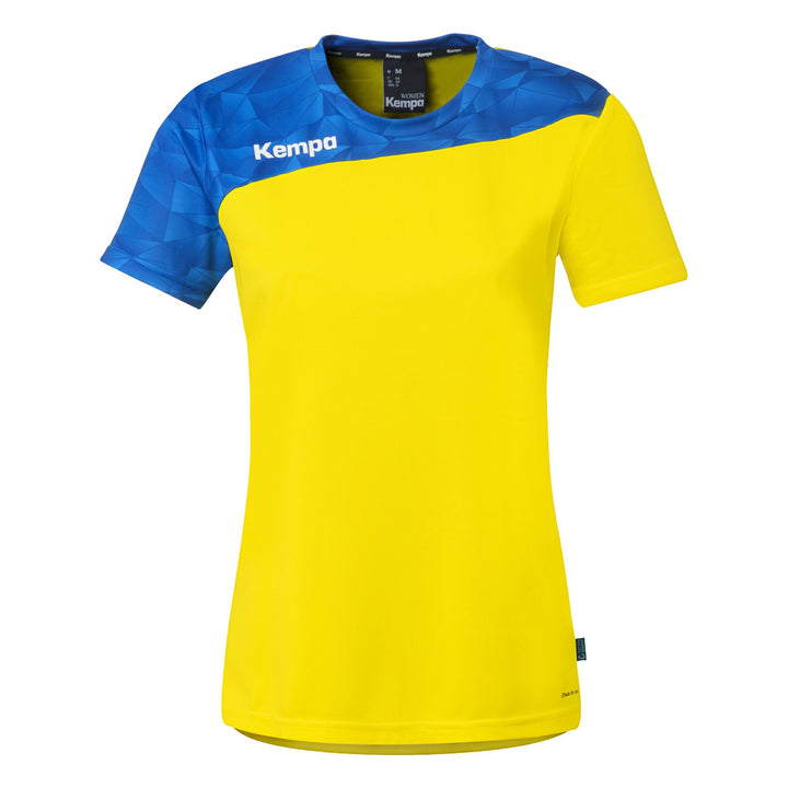 Kempa Athletics 29 Shirt Damen - limonengelb/royal