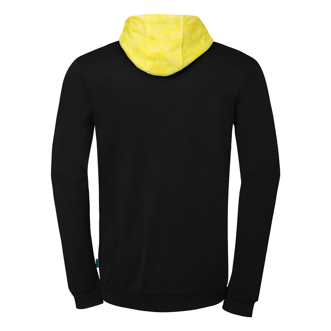 Kempa Athletics 29 Kapuzenjacke - schwarz/limonengelb
