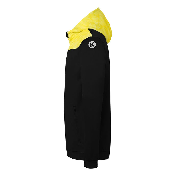 Kempa Athletics 29 Kapuzenjacke - schwarz/limonengelb