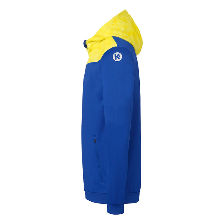 Kempa Athletics 29 Kapuzenjacke - royal/limonengelb
