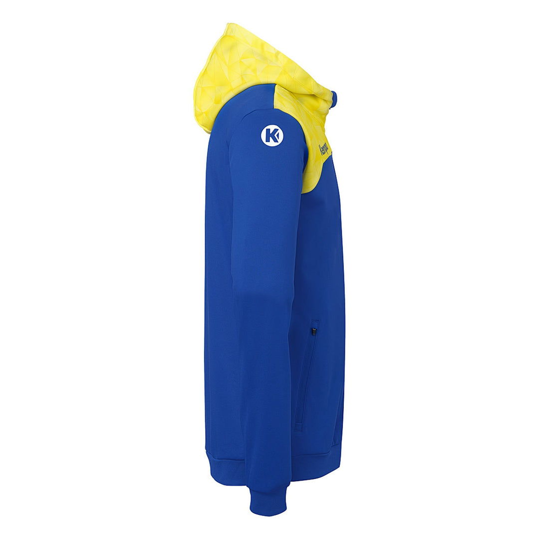 Kempa Athletics 29 Kapuzenjacke - royal/limonengelb