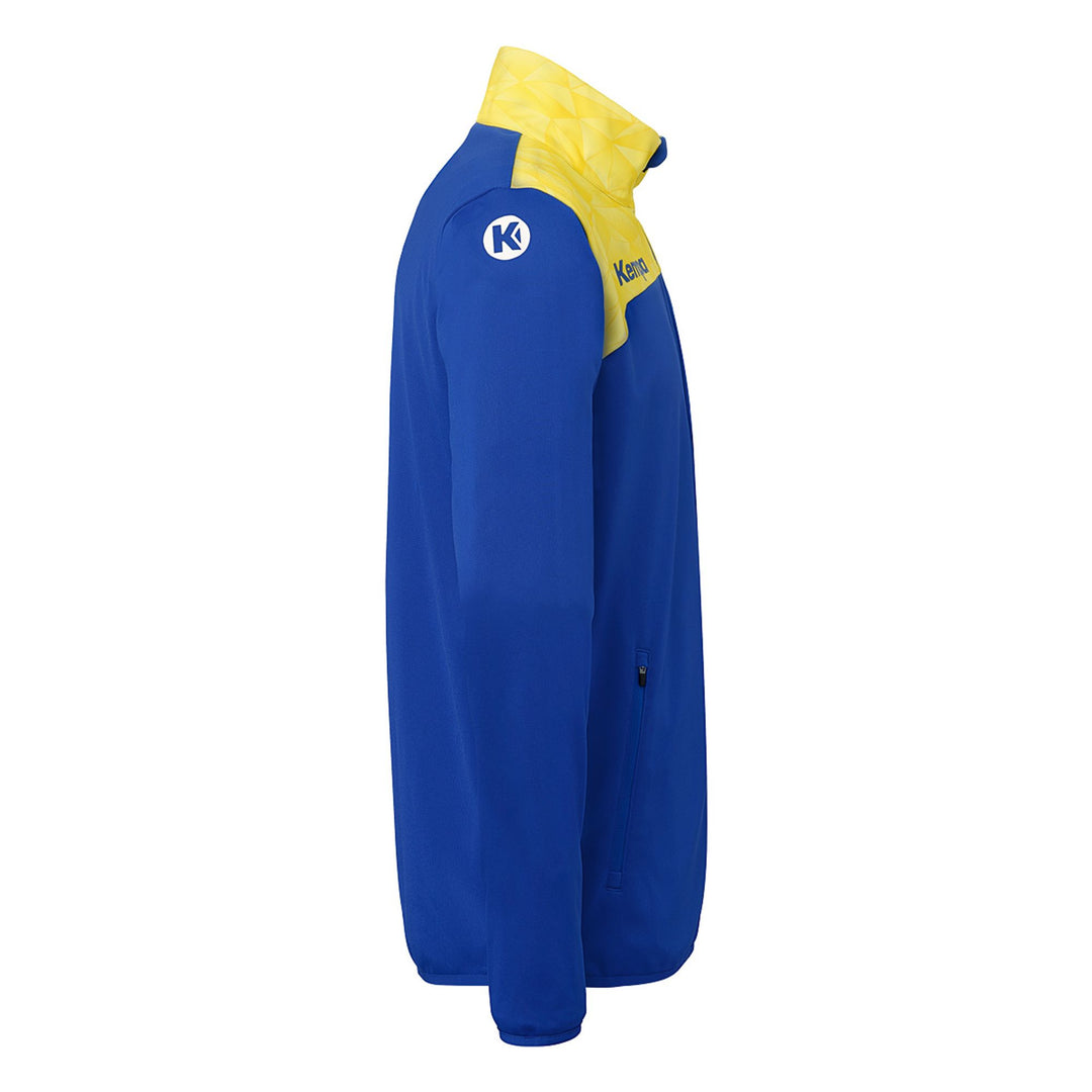Kempa Athletics 29 Poly Jacke - royal/limonengelb