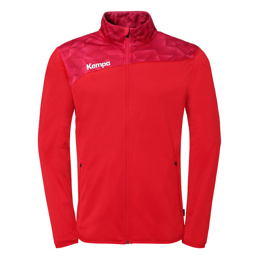 Kempa Athletics 29 Poly Jacke - rot/chilirot