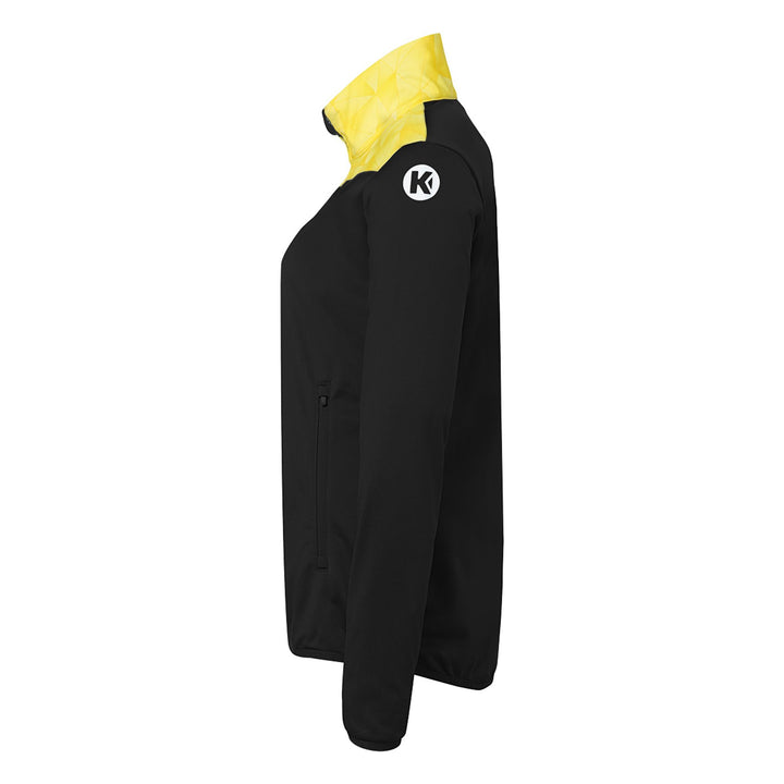 Kempa Athletics 29 Poly Jacke Damen - schwarz/limonengelb