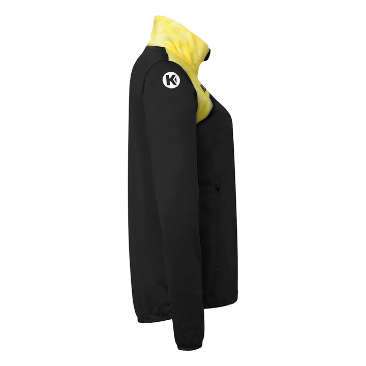 Kempa Athletics 29 Poly Jacke Damen - schwarz/limonengelb