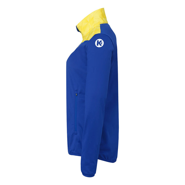 Kempa Athletics 29 Poly Jacke Damen - royal/limonengelb