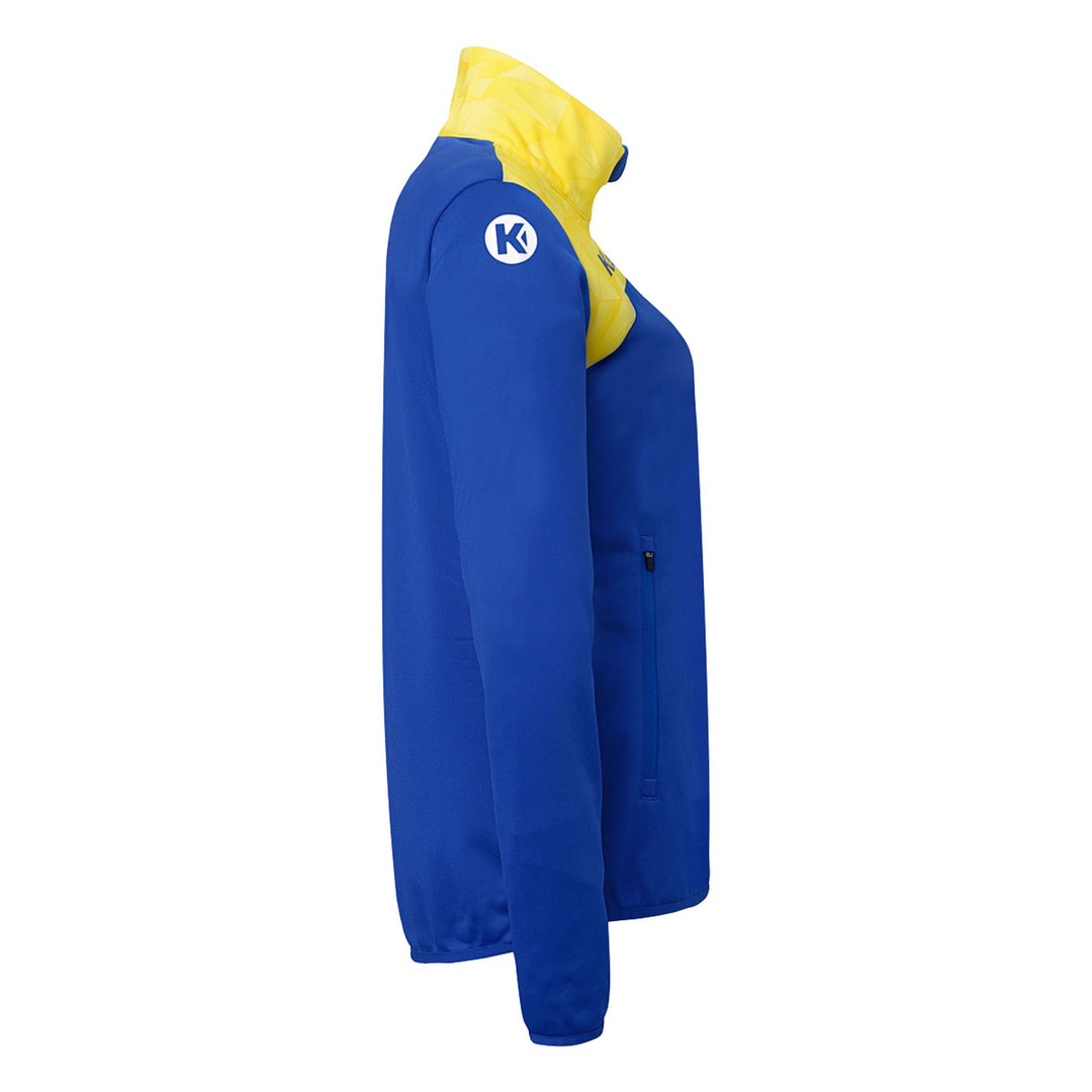 Kempa Athletics 29 Poly Jacke Damen - royal/limonengelb