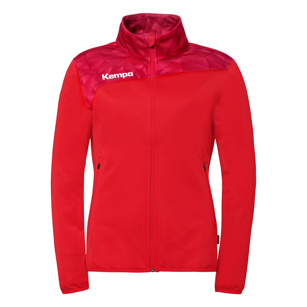 Kempa Athletics 29 Poly Jacke Damen - rot/chilirot