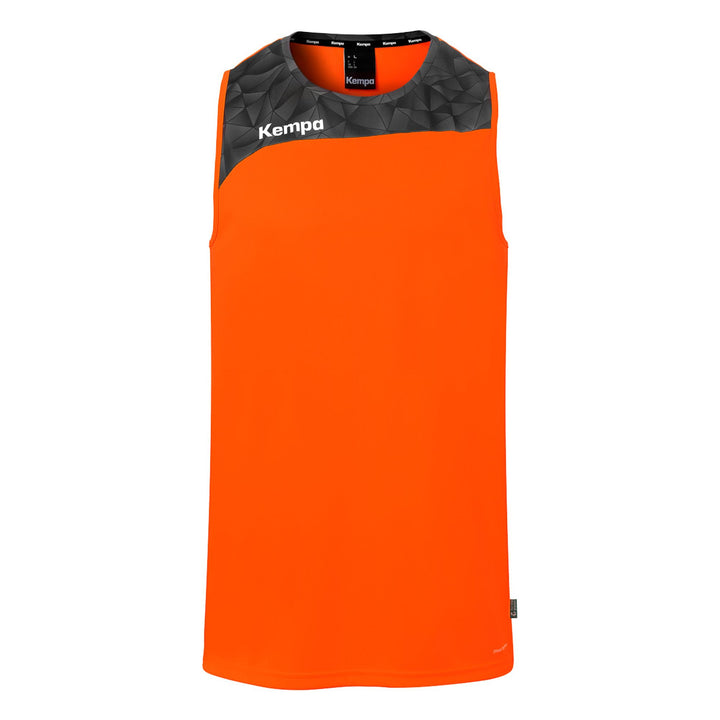 Kempa Athletics 29 Tank Top - fluo orange/schwarz