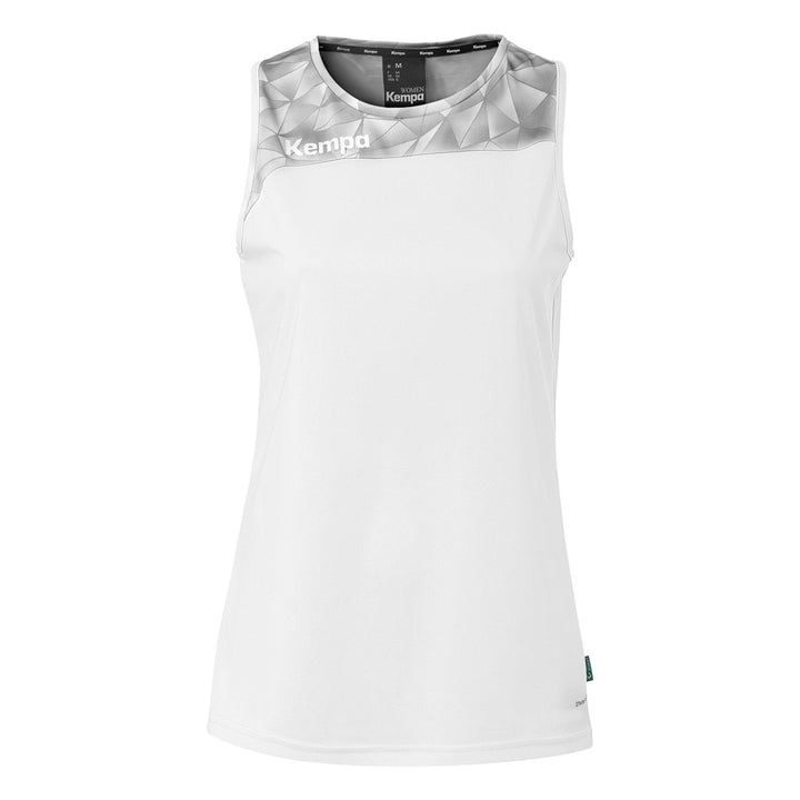 Kempa Athletics 29 Tank Top Damen - weiß/steingrau