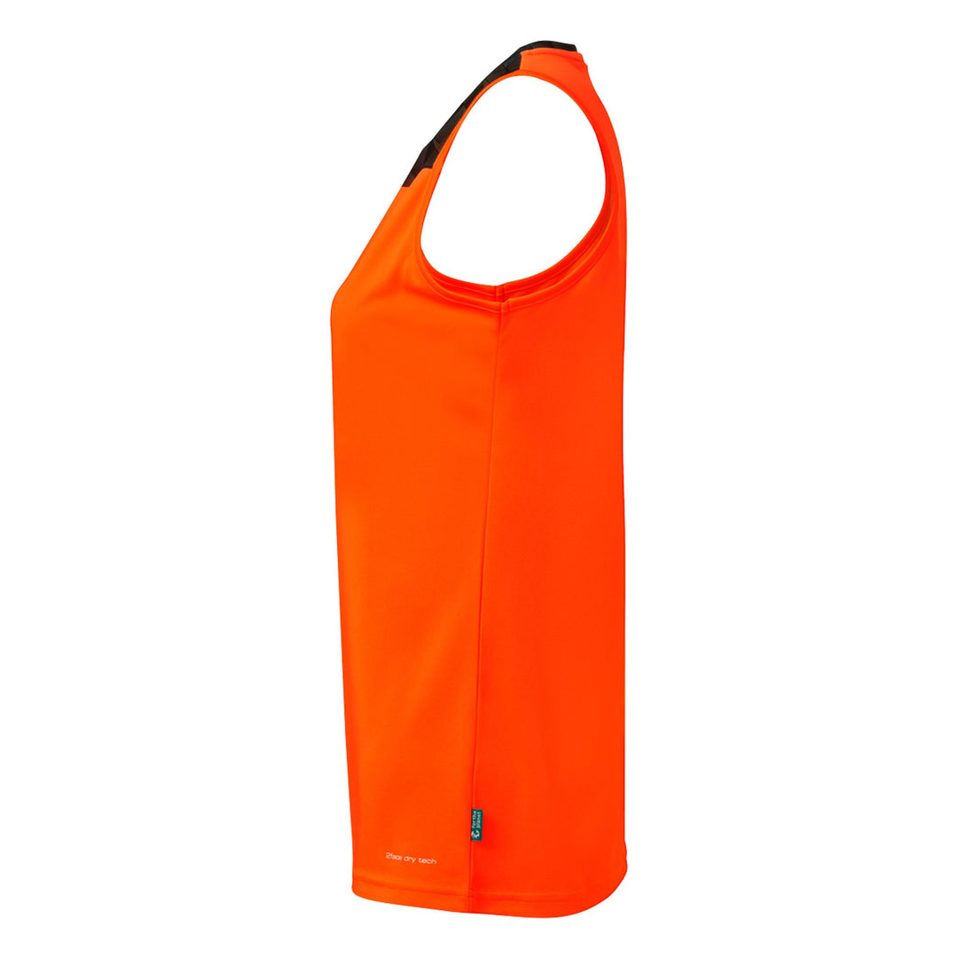 Kempa Athletics 29 Tank Top Damen - fluo orange/schwarz