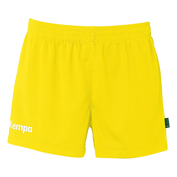 Kempa Team Shorts Damen - limonengelb