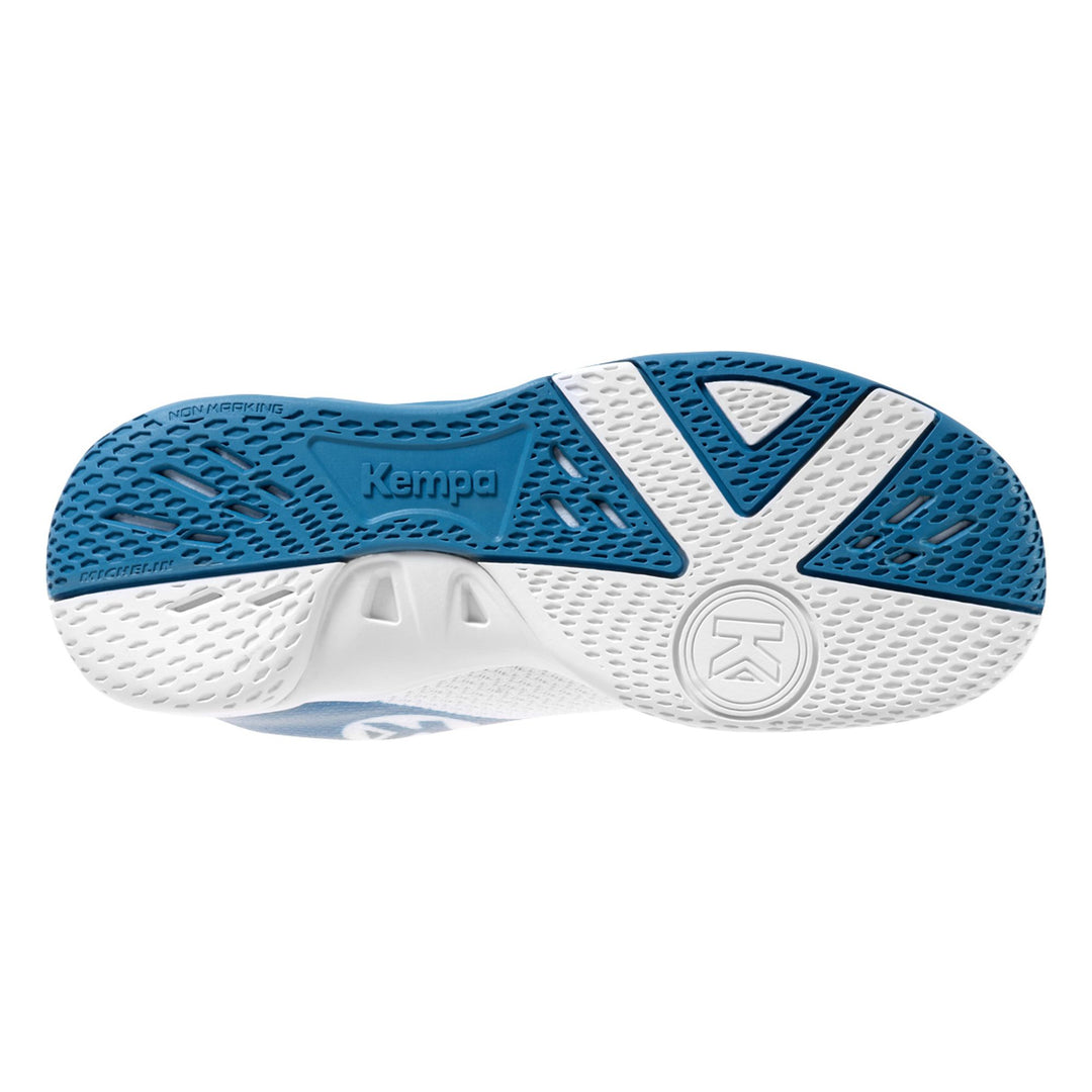 Kempa Wing 2.0 Junior - weiß/deep blau
