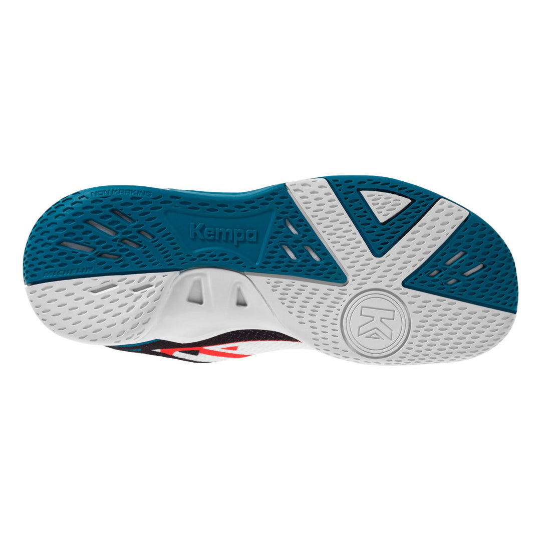 Kempa Wing 2.0 Junior - weiß/rot/schwarz