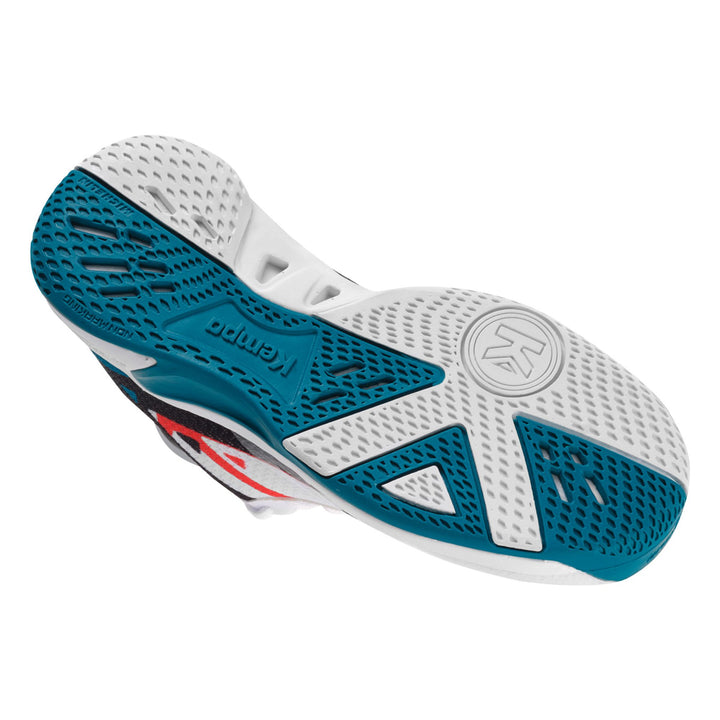 Kempa Wing 2.0 Junior - weiß/rot/schwarz