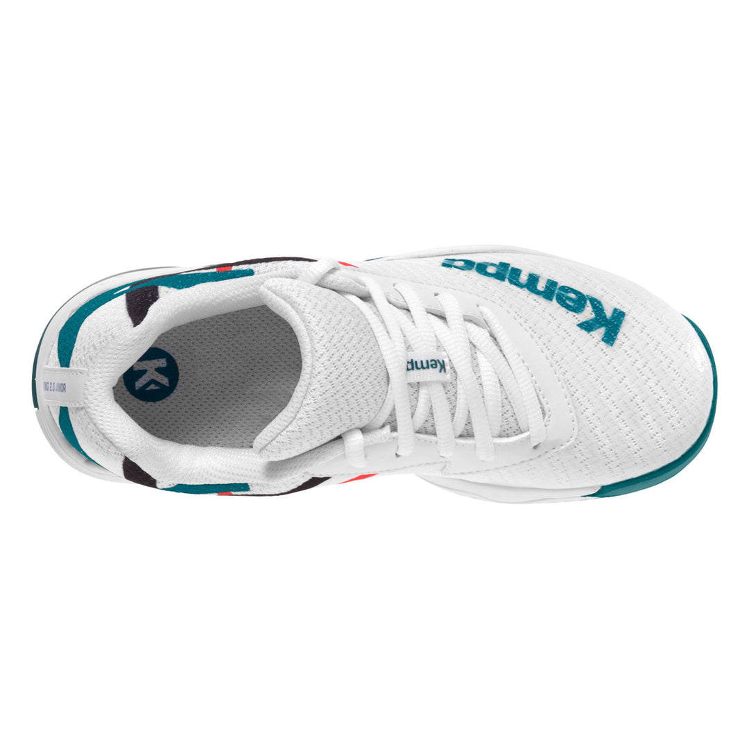 Kempa Wing 2.0 Junior - weiß/rot/schwarz