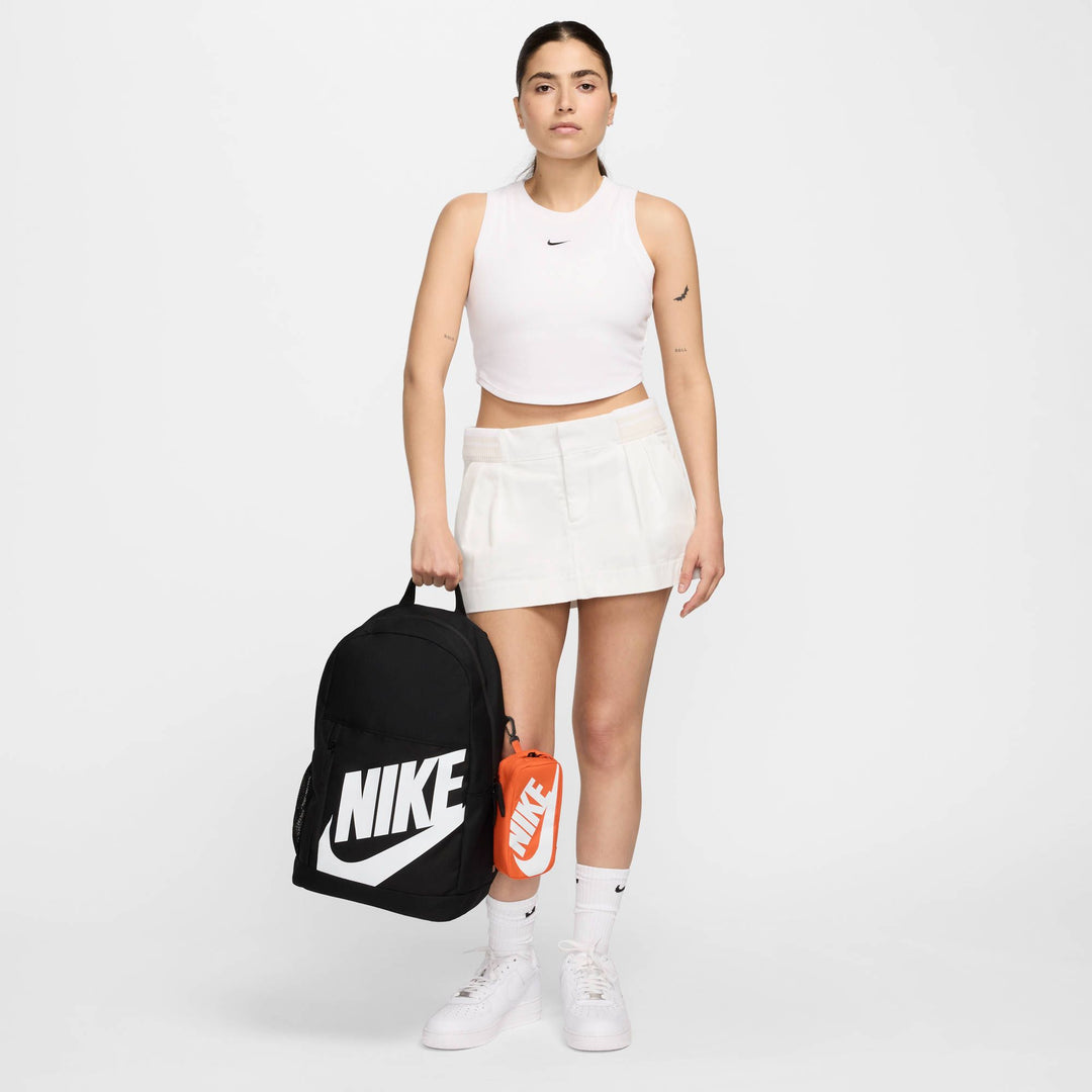 Nike Y Kinder Nk Elmntl Bkpk Shoebox - black/orange/white