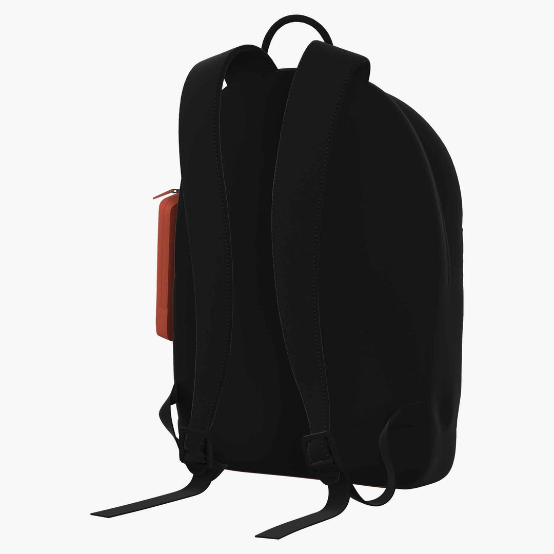 Nike Y Kinder Nk Elmntl Bkpk Shoebox - black/orange/white