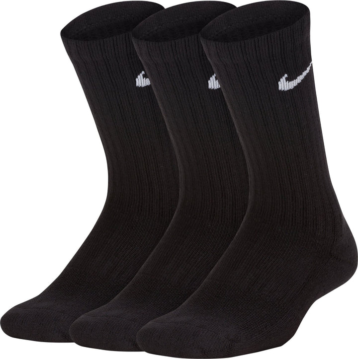 Nike Y Kinder Nk Evryday Cush Crew 3Pr-108 - black/white