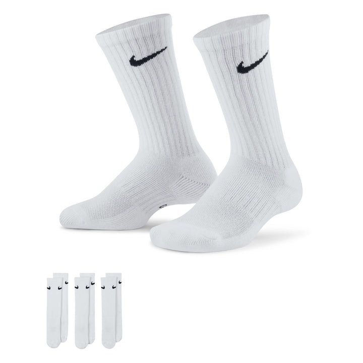 Nike Y Kinder Nk Evryday Cush Crew 3Pr-108 - white/black