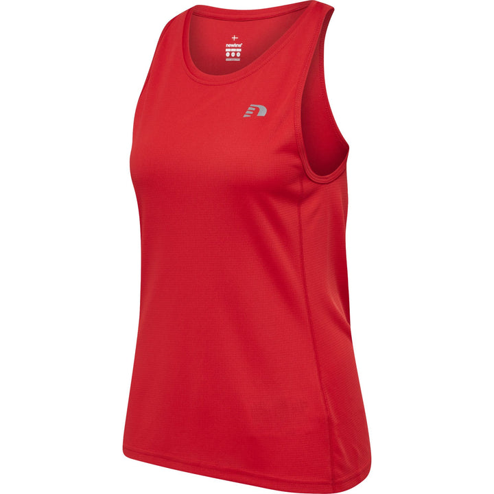 newline Women Core Running Singlet - tango red