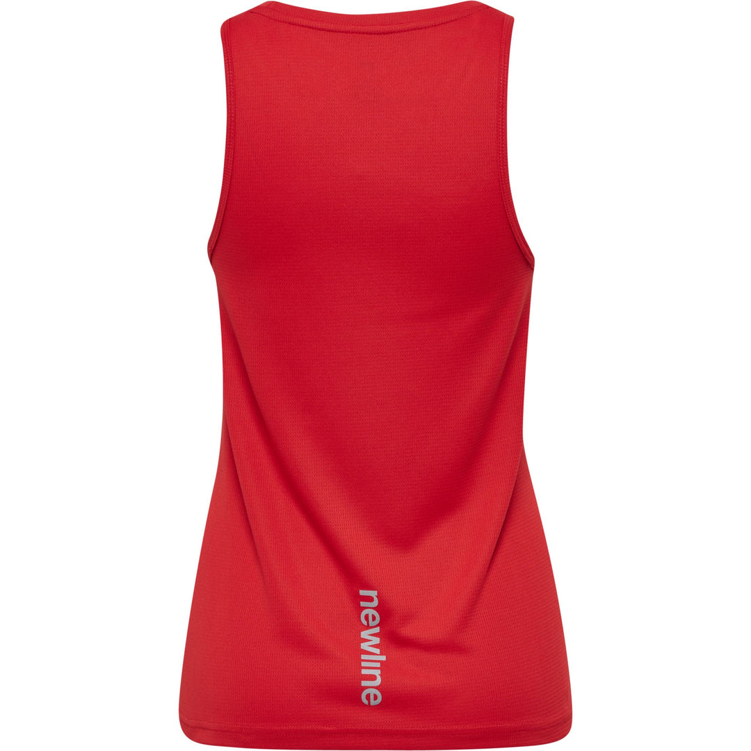 newline Women Core Running Singlet - tango red