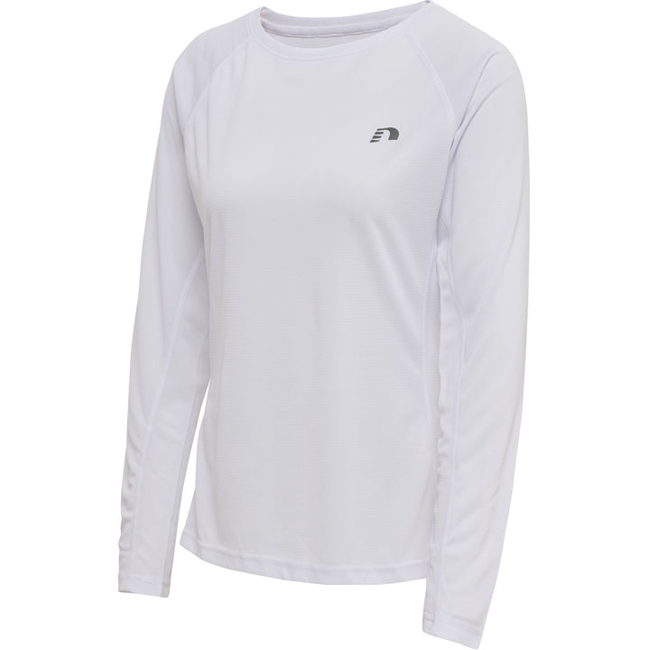 newline Women Core Running T-Shirt L/S - white