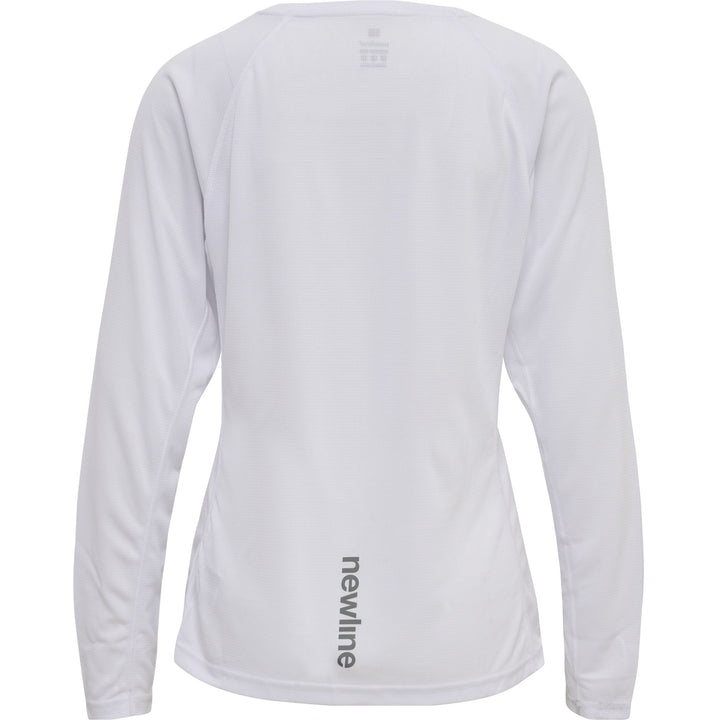 newline Women Core Running T-Shirt L/S - white