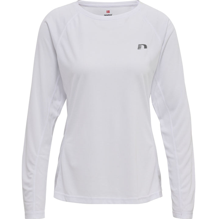 newline Women Core Running T-Shirt L/S - white