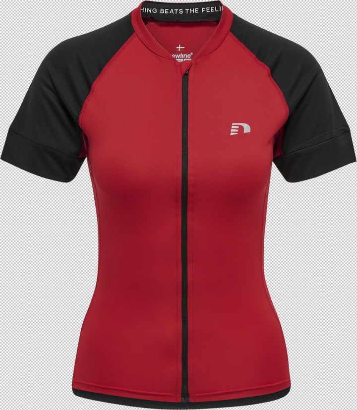 newline Womens Core Bike Jersey - tango red