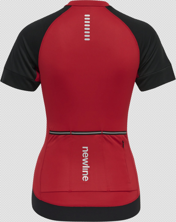 newline Womens Core Bike Jersey - tango red