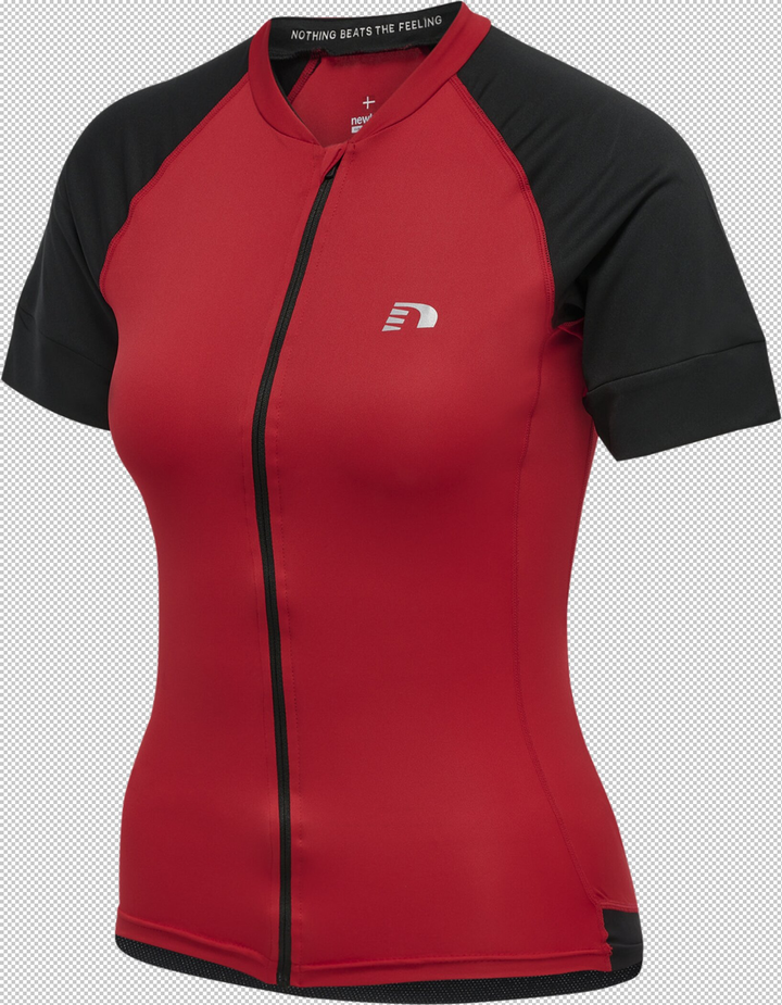 newline Womens Core Bike Jersey - tango red