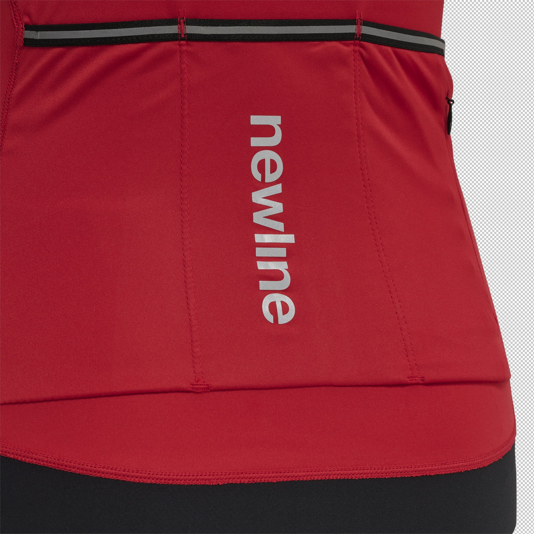 newline Womens Core Bike Jersey - tango red