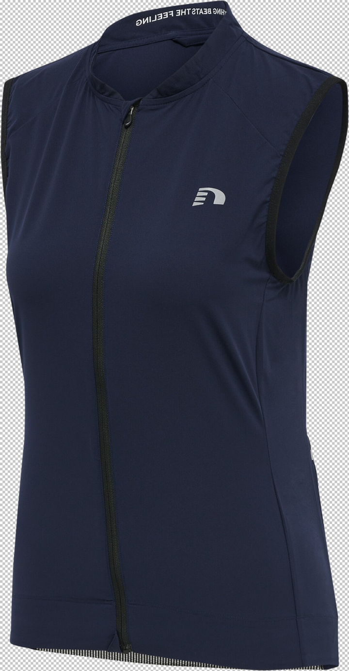newline Womens Core Bike Gilet - black iris