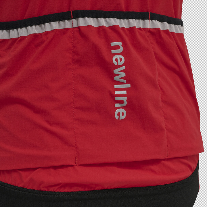 newline Womens Core Bike Gilet - tango red