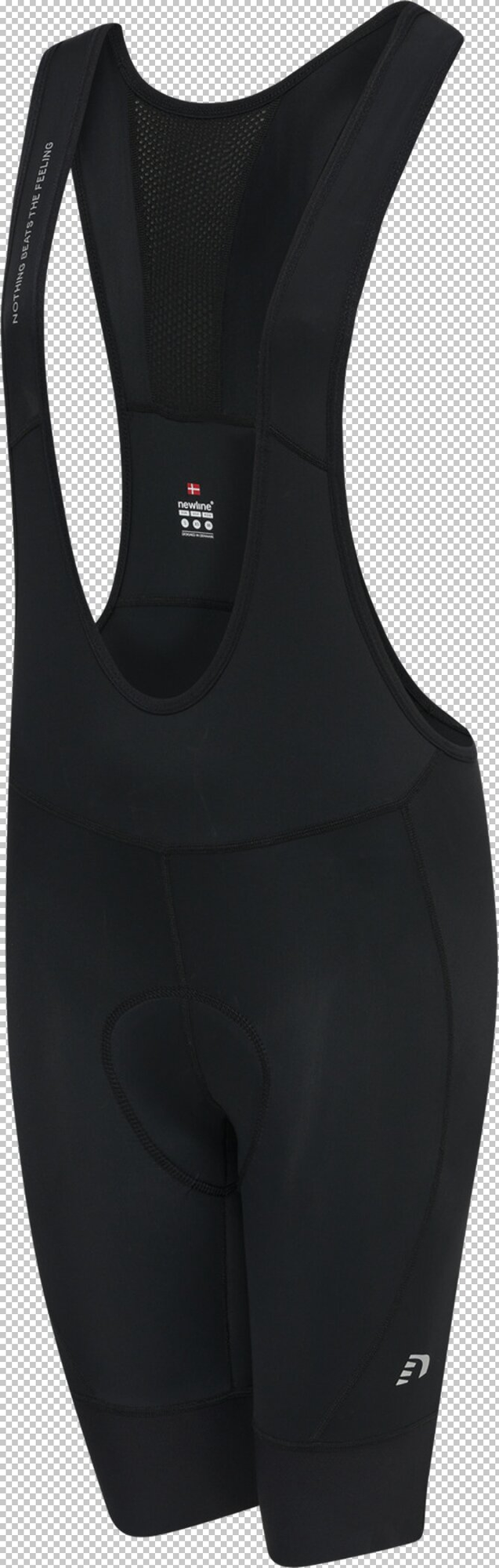 newline Womens Core Bike Panel Bib Shorts - black