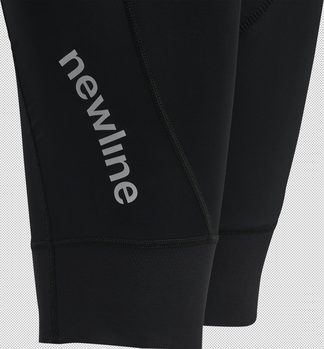 newline Womens Core Bike Panel Bib Shorts - black/white