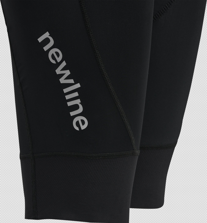 newline Womens Core Bike Panel Bib Shorts - black/white
