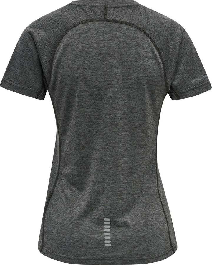 newline Women Running T-Shirt S/S - forged iron melange