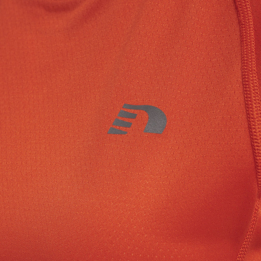 newline Women Running T-Shirt S/S - spicy orange