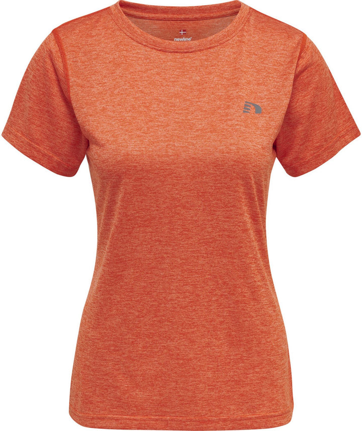 newline Women Statement T-Shirt S/S - spicy orange melange