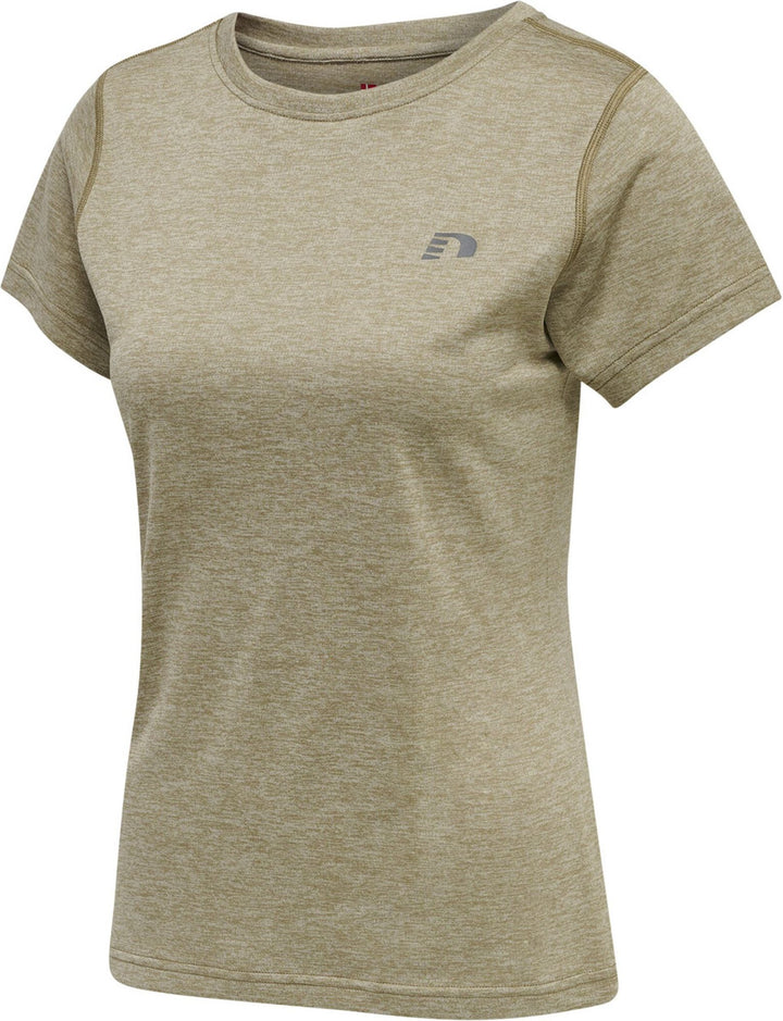newline Women Statement T-Shirt S/S - winter twig melange