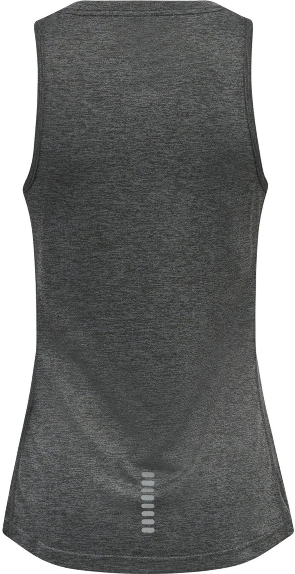 newline Women Running Singlet - forged iron melange